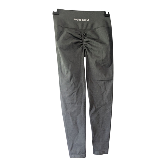 Gym, Squat Proof Leggings. Roooku. Grey. XS/S. - Picture 1 of 6